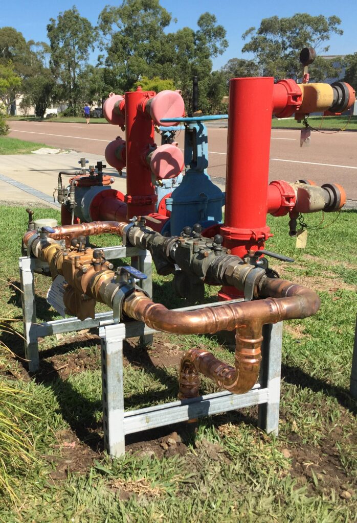 backflow prevention RPZD manifold 50mm