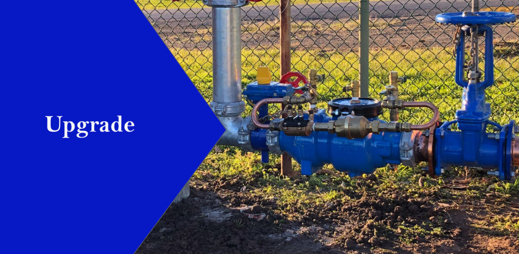 upgrade backflow device